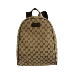 Gucci Replica Mirror TOP ZIP Backpack in Monogram Camel