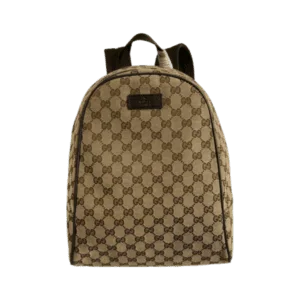 Gucci Replica Mirror TOP ZIP Backpack in Monogram Camel