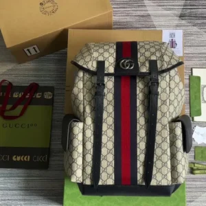 Gucci Replica Mirror Ophidia GG Medium Backpack Blue