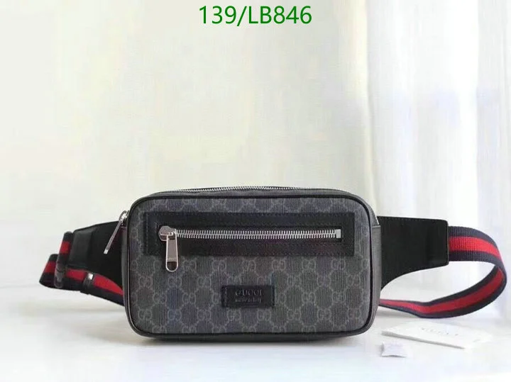 Gucci Soft GG Supreme belt bag - Black