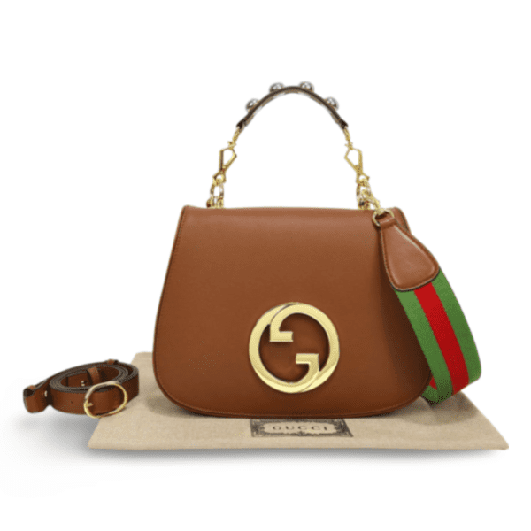 Mirror Elegance Gucci Replica Blondie Shoulder Bag in GG Supreme Canvas