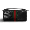 Explore Elegant Style Gucci Replica Mirror Toiletry Case with Web