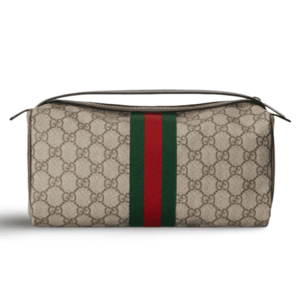 Gucci Replica Mirror Toiletry Case with Web