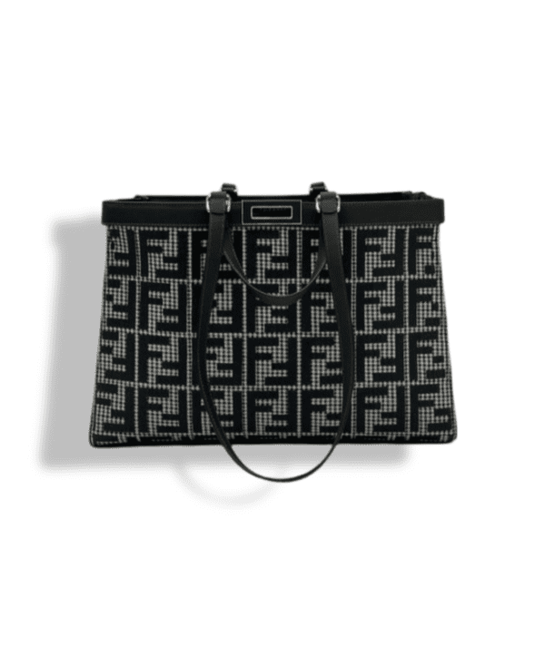 Replica Fendi Houndstooth Peekaboo X-Tote