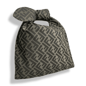 Replica Mini Shopper Brown FF Jacquard Bag - Iconic Canvas Tote