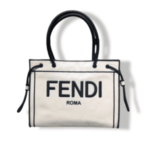 Replica Fendi Beige & Black Canvas Roma Shopper Tote - Premium Quality Women’s Bag