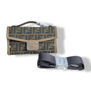 Baguette Soft Trunk FF Jacquard Bag Replica