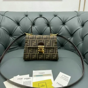 FENDI Zucca Pattern Handbag Replica