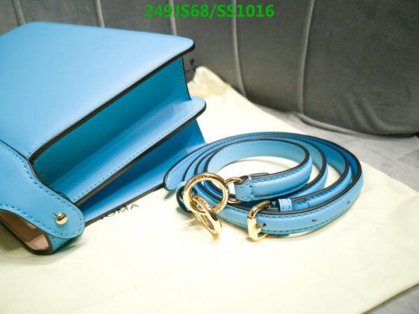 Fendi Peekaboo ISeeU Blue Replica Bag