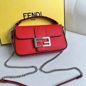 Fendi Selleria Red Mini Bag Replica