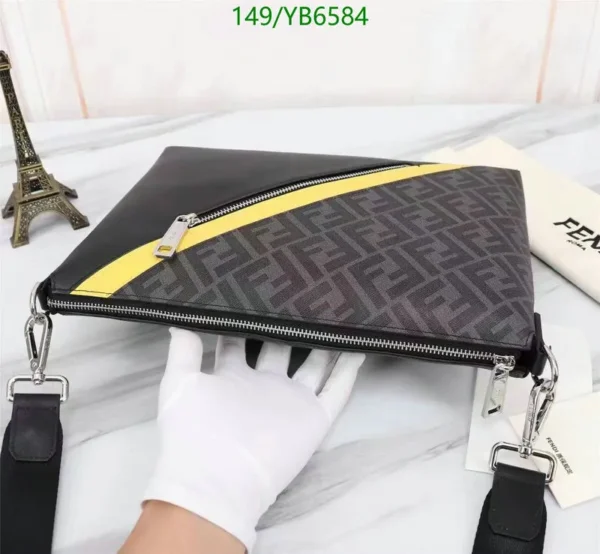 Fendi Diagonal Messenger Bag Replica