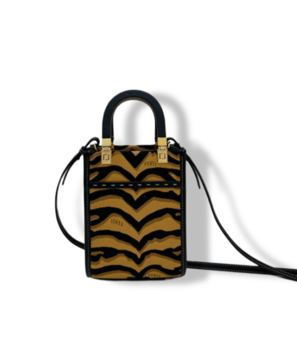 Fendi Tiger Print Tote