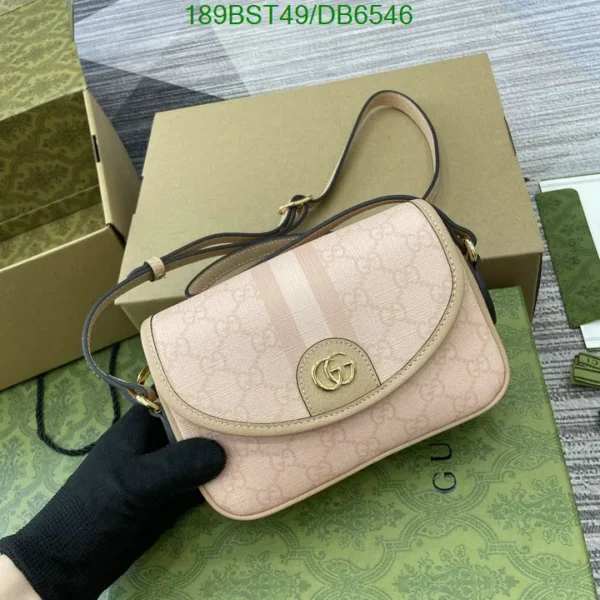 Gucci Ophidia GG Mini Bag (Mirror 1:1) – Luxury Beige Crossbody Bag