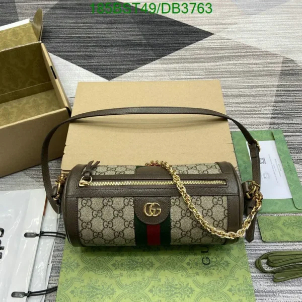 Gucci Ophidia Shoulder Bag (Mirror 1:1) – Luxury Designer Handbag with GG Supreme Canvas