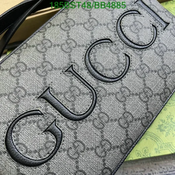 GUCCI MINI SHOULDER BAG - Gray (Mirror 1:1) | Luxury Crossbody Bag