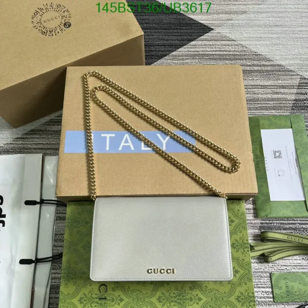 Chain Wallet with Gucci Script (Mirror 1:1)