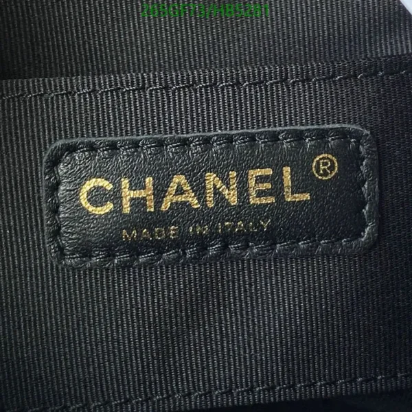 Chanel Cowhide Quilted Small Duma Drawstring Backpack Black Mirror (1:1)