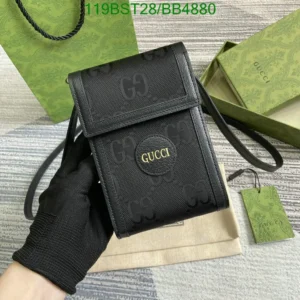 Gucci Mini Bag Off The Grid Black (Mirror 1:1) – Sustainable Luxury Shoulder Bag