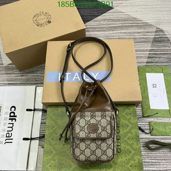 Gucci GG Supreme Mini Bucket Bag (Mirror 1:1)