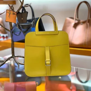 Hermès 2023 Clemence Halzan 25 Satchel Mirror (1:1) – Versatile Luxury Handbag