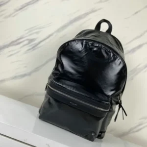 Saint Laurent City Backpack Mirror (1:1) – Luxury Canvas & Cowhide Bag