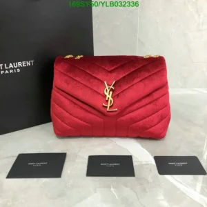 Saint Laurent Loulou Crossbody Bag Mirror (1:1) – Luxury Velvet & Calfskin Handbag