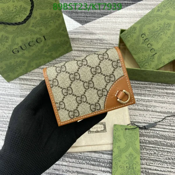 GG Emblem Mini Wallet Mirror (1:1) Replica