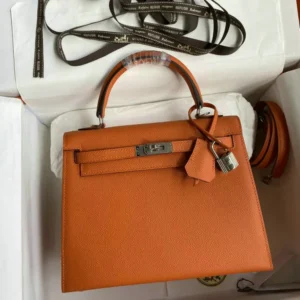 Hermès Kelly Bag Mirror (1:1) – Luxury Handmade Leather Handbag