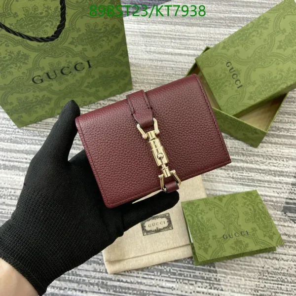 Gucci Jackie 1961 Card Case Wallet Mirror (1:1) Replica