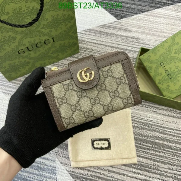 Gucci Ophidia Card Case Wallet Replica Mirror (1:1)