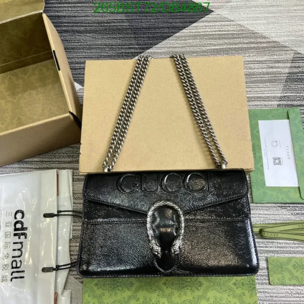 Gucci Dionysus Patent Leather Shoulder Bag Mirror (1:1) Replica