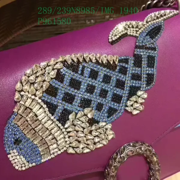 Gucci Dionysus Bag Blue Fuchsia Mirror (1:1) Replica