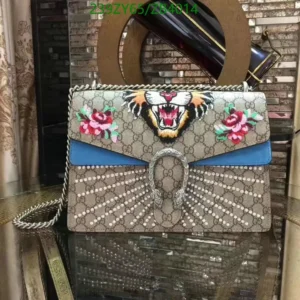 Gucci Brown GG Supreme Dionysus Shoulder Bag Multiple Colors Beige Mirror (1:1) Replica