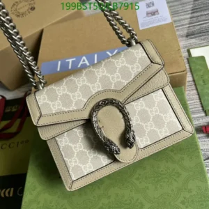 Gucci Dionysus GG Mini Bag Beige/White Mirror (1:1) Replica